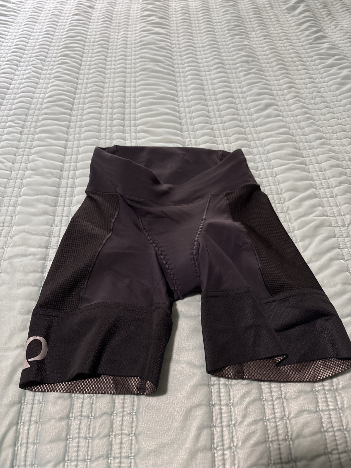 Pearl Izumi Xs Black Mountain Road Biking Riding Padded Spandex Shorts Euc